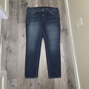 Silver Jeans Co. Cotton Blend Denim Pants